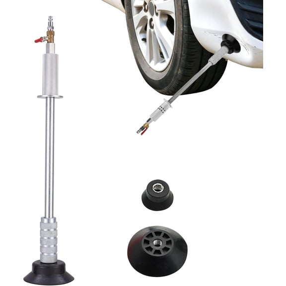 Upgraded Car Dent Puller, Pneumatic Dent Removal Tool with Slide Hammer, Heavy Duty Sag Repair Pull Hammer Kit