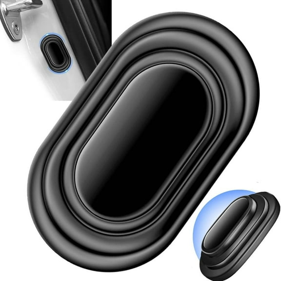 Upgraded Car Door Bumper Pads Silicone Soundproof Slam Stopper for Vehicle Door Hood Trunk Scratch Noise Reduction