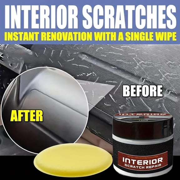 Upgraded Car Interior Dashboard Repair - Portable Scratch Repair Wax L