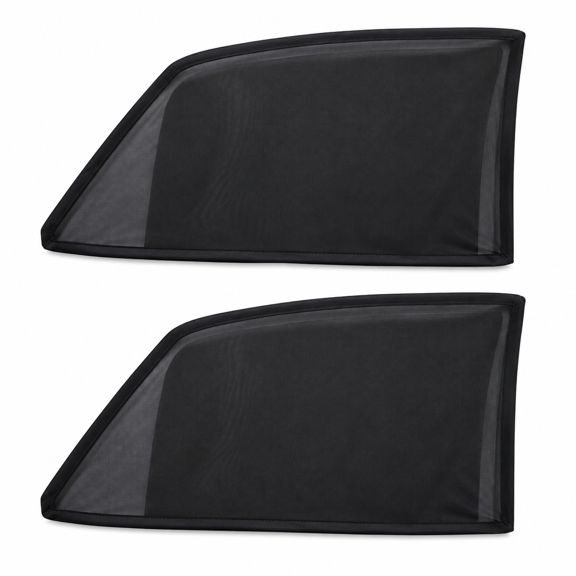 Upgraded Car Rear Side Window Shades, Breathable Mesh Stretch Window Covers Screens for Camping, UV Protection, Block Sun Glare, Privacy Protection, Fit for 97% of Cars
