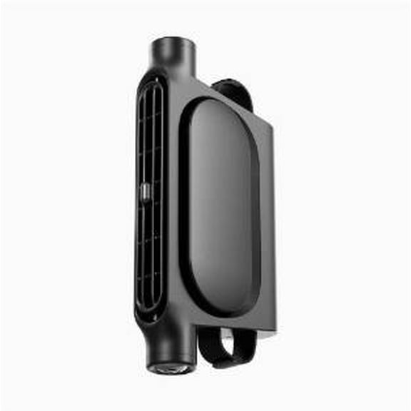 Upgraded Car Seat Fan That Blows Cold Air for Backseat Rear Facing Headrest, Portable USB Car Vent Extender with 3000mAh Rechargeable Battery, 3 Speeds & Quiet Motor for Travel and Commuting