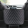 thumbnail image 1 of Upgraded Car Seat Storage and Handbag Holding Car Net Pocket Handbag Holder Hanging Storage Bag Between Car Seats, 1 of 13