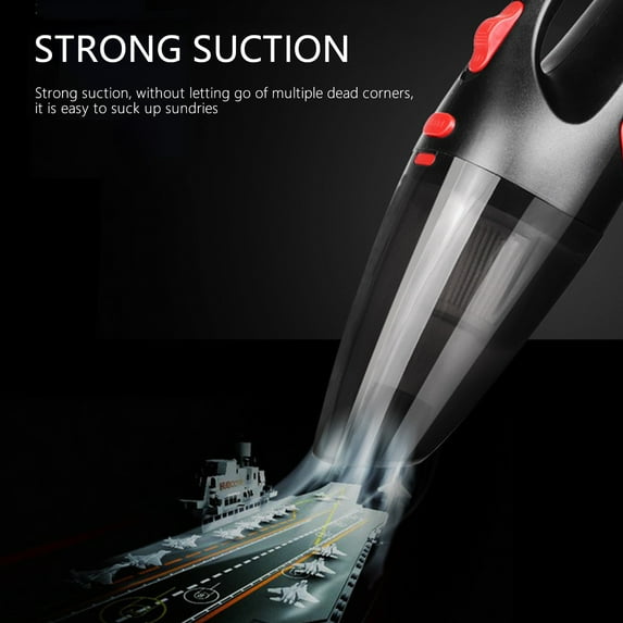 Upgraded Car Vacuum Cleaner 120W – Wet & Dry Dual-Use Home Storage and Organization