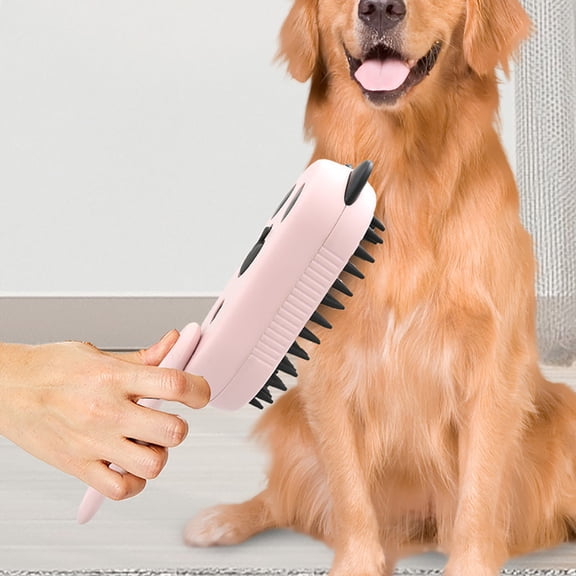 Upgraded Cats Brush With 3-in-1 Brush For Cats And Dogs Brush With Spray Grooming And Massage For Dogs Cats P