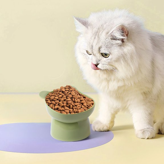 Upgraded Cats Food Bowl Large Capacity Pet Food Bowl Cute Drinking Bowl For Cats To Protects The Neck W