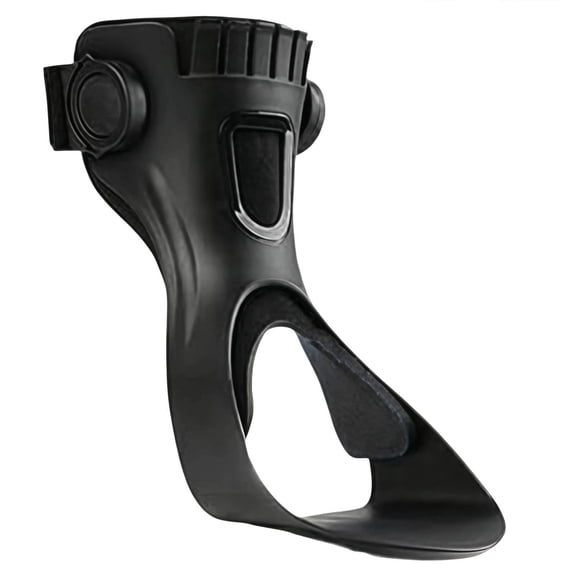 Upgraded Cedro breathable AFO ankle foot orthosis brace, flexible foot drop stabilizer support to assist normal walking