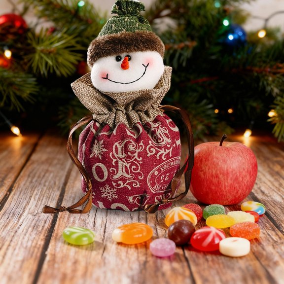 Upgraded Christmas Eve Fruit Packaging Bags B