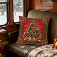 thumbnail image 1 of Upgraded Christmas Pillow Cover Holiday Decoration Sofa Decoration Linen Pillow Home Sofa Holiday Decoration Pillow Cover M, 1 of 6