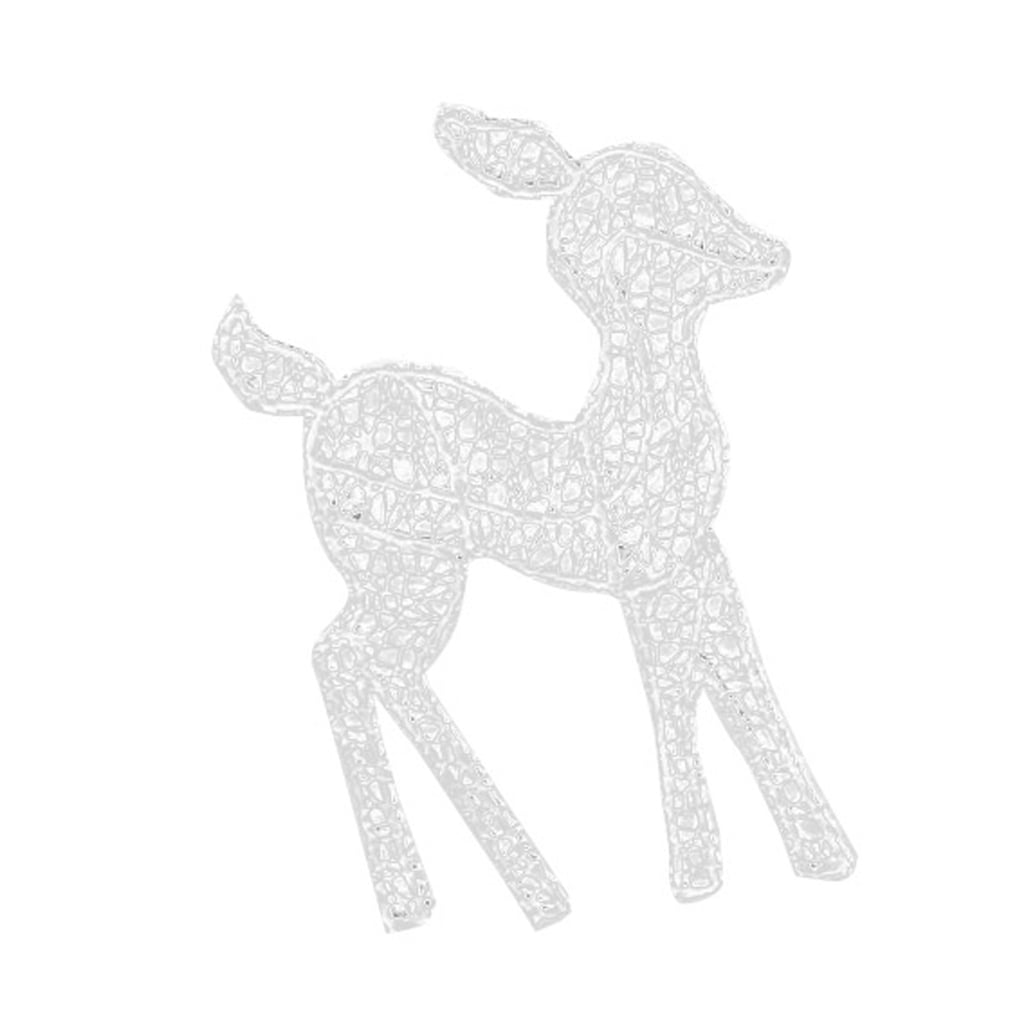 Upgraded Christmas Reindeers Light up Deer Deocrations Cute Deer Decor