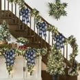 thumbnail image 1 of Upgraded Christmas Snowflake Bow Holiday Decoration Colorful Bow P, 1 of 6