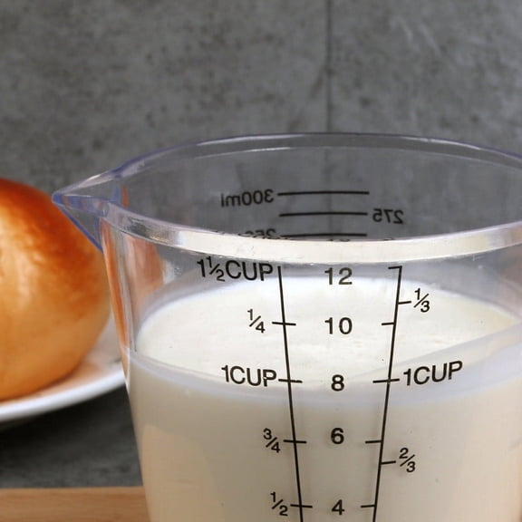 Upgraded Clear Plastic Measuring Cup With Scale Small Baking Kitchen Measuring Cup Food Grade Water Cup Milk Measuring Cup With Handle