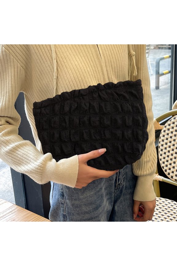 Upgraded Cloud Makeup Bag – Black Home Storage and Organization