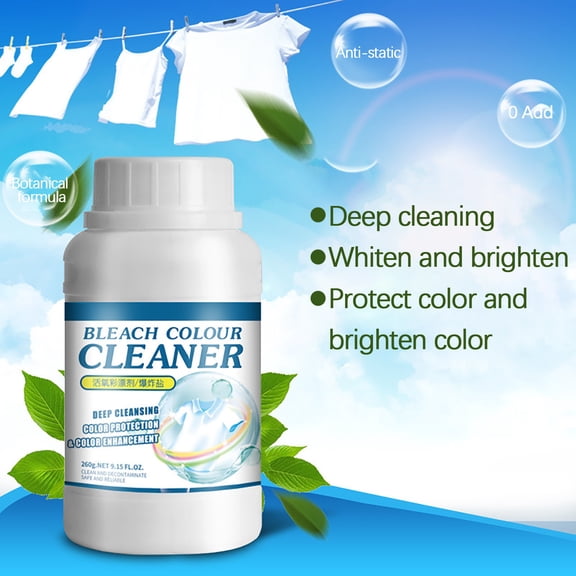 Upgraded Color Bleaching Powder To Removing Stains And Yellow Laundry Laundry Whitening Bleached Clothes