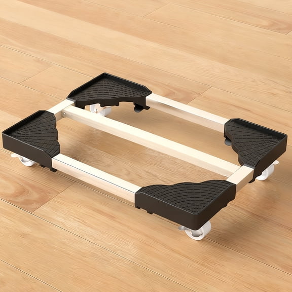 Upgraded Computer Tower Mobile Stand Home Computer Case Base With Universals Wheels Office Simply Retractable Storage Rack. Q