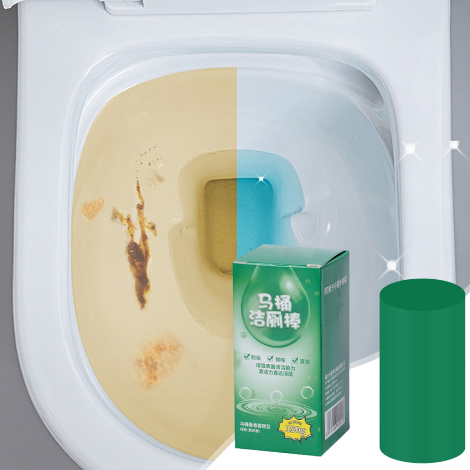 Upgraded Concentrated Descaling Toilet Cleaning Stick,Concentrated