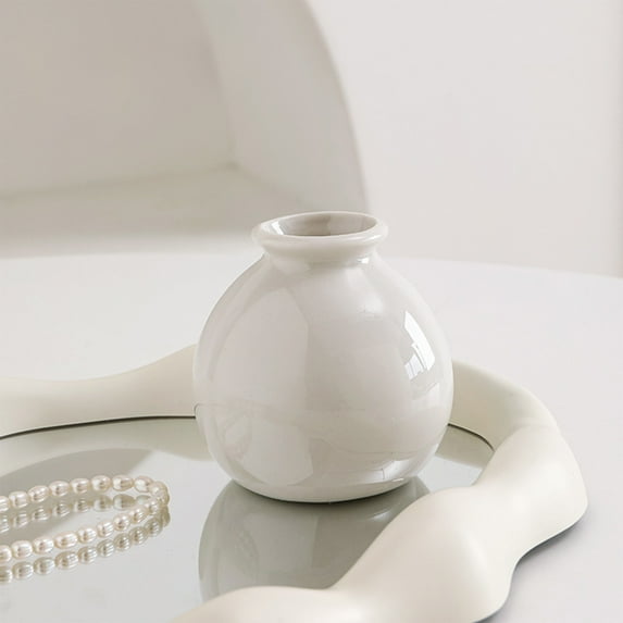 Upgraded Cute Scandinavian Style Simples Ceramic Vase Living Room Desktop Dining Table Entryway Home Decorative Ornaments B