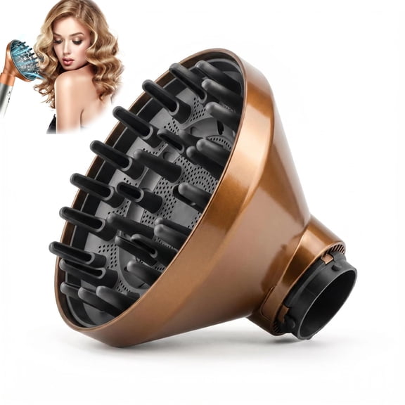JuniShu Large Hair Diffuser Attachment Compatible with Dyson Airwrap HS01 HS03 HS01 Multi Styler, Fast Drying Curly Styling Nozzle Accessory