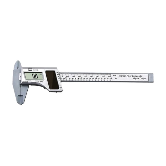 Upgraded Digital Vernier Caliper 150mm 6 Inch Electronic Micromete-r Caliper Solar Inch/MM Conversion 24cm ,Easy to Operate