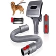 thumbnail image 1 of Upgraded Dog Brush Kit, Pet Grooming Tool, Compatible with Dyson V7 V8 V10 V11 V12 V15 Vaccuum Attachment, Ideal for Long Medium Haired Dogs, 1 of 6