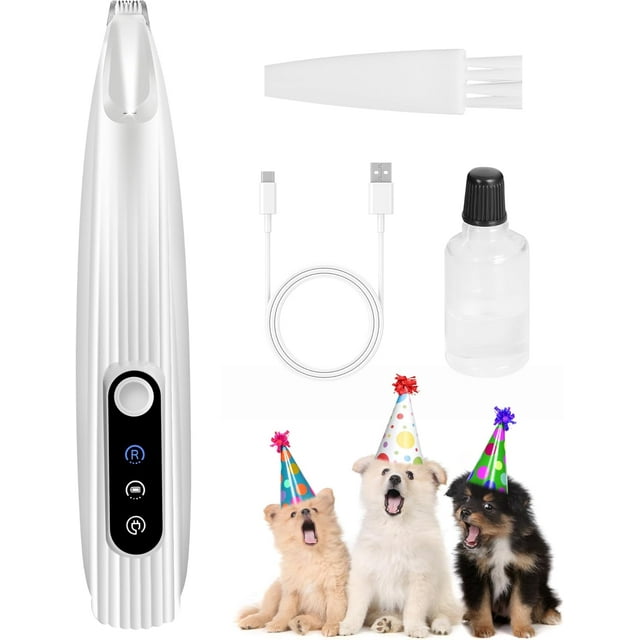 Upgraded Dog Paw Trimmer with LED Light, 9 mm Mini Blade (Approximately