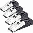 thumbnail image 1 of Upgraded Door Stop Alarm with Portable Door Lock 120 dB Travel Door Stopper Door Wedge Alarm,Dual Protection-with 3 Levels Sensitivity for Traveling Hotel Home Apartment College House, 1 of 10
