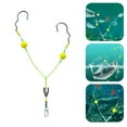 thumbnail image 1 of Upgraded Double-Hook Reverse Bottom Rig for Freshwater and Saltwater Fishing - Anti-Tangle Design, for Beginners and Professionals Light Gray, 1 of 3