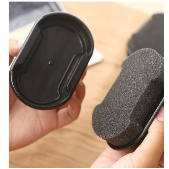 Upgraded Double Sided Shoe Cleaner Polish Multifunctional High-density Leather Care Oil Sponge Shoe Wax