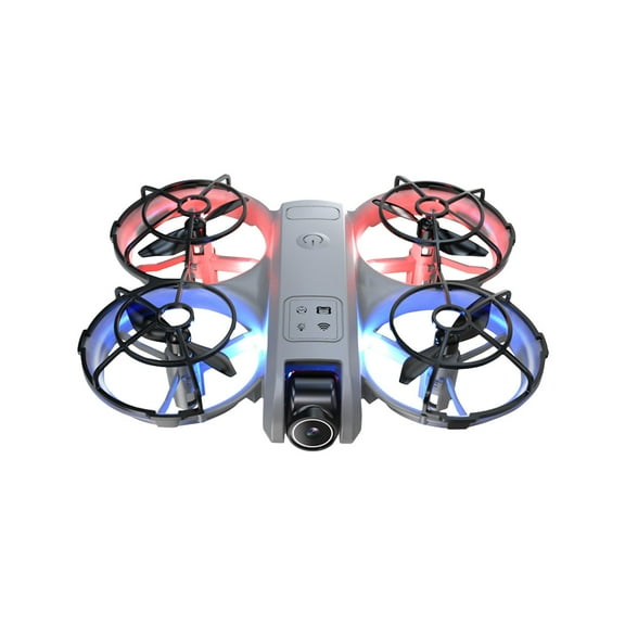 Upgraded Drone with Camera for Kids and Adults, WiFi FPV Live Video, Altitude Hold, Headless Mode, 3 Speed Levels, One Key Start, 360° Flip, Includes Remote Control and Carry Case