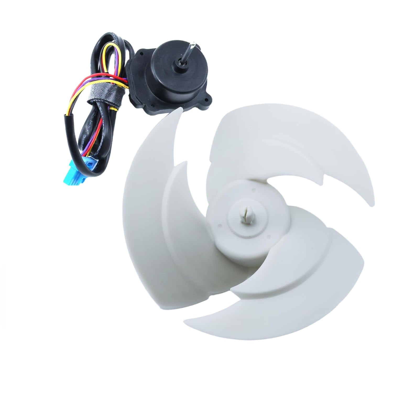 Upgraded EAU65058502 EAU65058501 Refrigerator Condenser Fan Motor with Blade 12 V 1 A Quiet Replacement For LG & Kenmore French-Door/SxS Fridges – Replaces EAU64843805 RFD3410A102A AP7178309