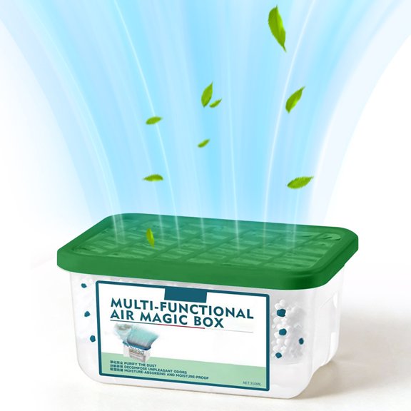 Upgraded Effective Multi Functional Air Magic Box Indoor Air Purification Dust Removal Magic Box Plant Based And Power Free Auto Vacuum Perfect For Home And Office T