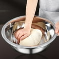 thumbnail image 1 of Upgraded Enlarge Mixing Bowl Large Capacity Kneading Bowl Making Dough Bowl Thickened Seasoning Bowl Dishwashing Bowl Flat Bottomed Bowl X, 1 of 6