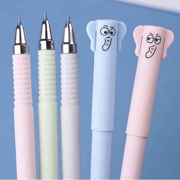 Upgraded Erasable Gel Pen Bear Series Erasable Pen Speed Dry Heat Erasable Black Pen Student Stationery 10ml For Note Taking And Drafting With Cute Bear Design S