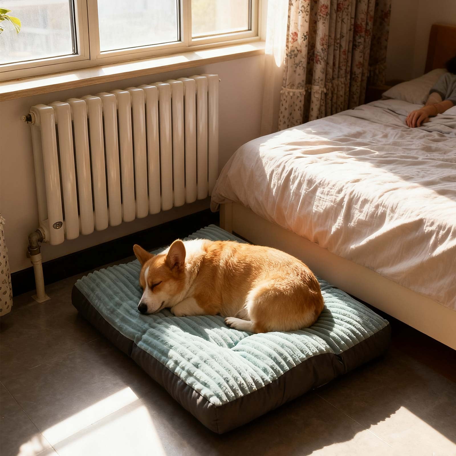 Upgraded Extra Large Dog Bed Washable Pet Mattress Thick Warm Cozy Cushion For Large Dogs Indoor Puppy Sleeping Pad Comfortable Mat L