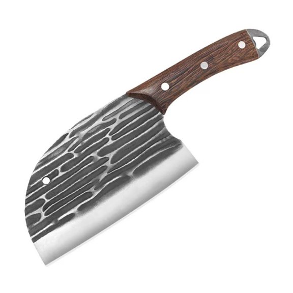 Upgraded Fatigue-Free Fish Head Knife Kitchen Knife, Forged Meat Slicer