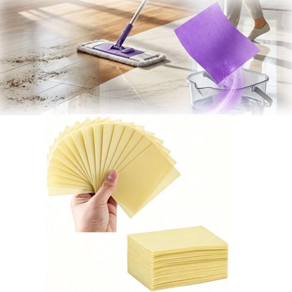 Upgraded Floor Cleaning Tablets – Multi Surface Cleaner for Hardwood Tile RV Use