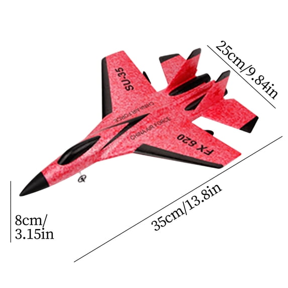 Upgraded Flying Bear Su-35 Remote Control Glider Fixed-Wing Fighter Foam Aircraft Model Toy Plane R
