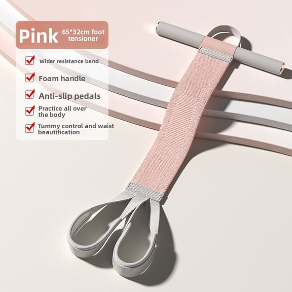 Upgraded Foot Pedal Resistance Trainer for Abdominal Exercise, Arm and Leg Toning, Yoga, and Home Fitness