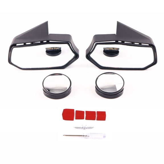 Upgraded Forward Mounted Wide Angles Reflector Suitable For XMAX300 Motorcycles Enhanced Riding Experience Secure