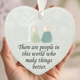 thumbnail image 1 of Upgraded Friends Christmas Ornaments 2025,Friendship Heart Ornament for Christmas Tree,Friendship Gifts Bestfriend Ornament for Women Friends 3.14inch K, 1 of 5