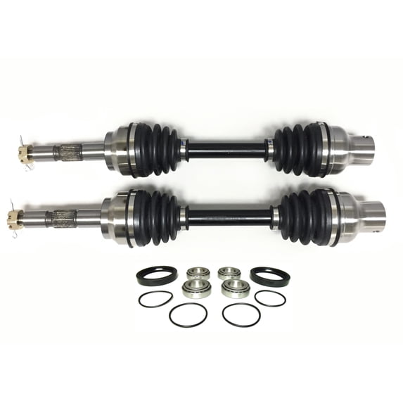 Upgraded Front CV Axles with Brg Kits for Polaris 1380063, 1380066, Left & Right, Quality Tested