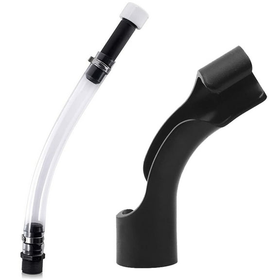 Upgraded Fuel Jug Hose with Filter Design - Leak-Proof Gas Can Spout for Racing, Boats, Lawn Mowers - Easy Installation Thread Nozzle Replacement for Jegs, LC2, Scribner Jugs