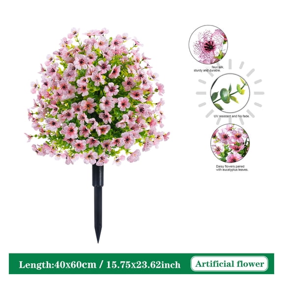 Upgraded Garden Bonsai Yugari Artificial Flower Peg Decoration Y