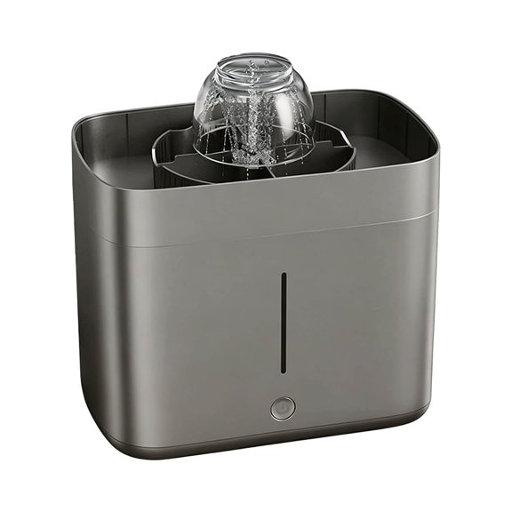 Upgraded Glass Rinser Cup Washer - Portable Compact Design | Adjustable Settings | Perfect for Home Travel | for Daily Household Use | Stylish & Functional Grey