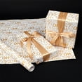 thumbnail image 1 of Upgraded Gold-Foil Christmas Wrapping Paper 118IN Roll 80 Gsm Thick Gift B, 1 of 7