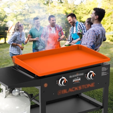 HBlife 28" Upgraded Silicone Griddle Mat for Blackstone 28 Inch Grill, Full-Edge Design