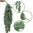 thumbnail image 1 of Upgraded HEROOY 40 Inch Christmas Vines Decoration - Christmas Garland - Simulated Pines Needle Vines - Holiday Indoor And Outdoor Decoration Simulated Green Plants R, 1 of 6