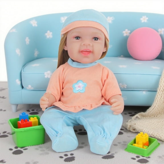 Upgraded HEROOY Reborn Doll Girl Clothes 30cm Suitable For 12 Inch Simulation Doll Clothes Toy Gifts Puzzle Playhouse M