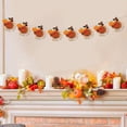 thumbnail image 1 of Upgraded HEROOY Recently Developed Holiday Props Thanksgiving Party Decorations Fall Pumpkin Turkey Pull Flags Pull Banners K, 1 of 5