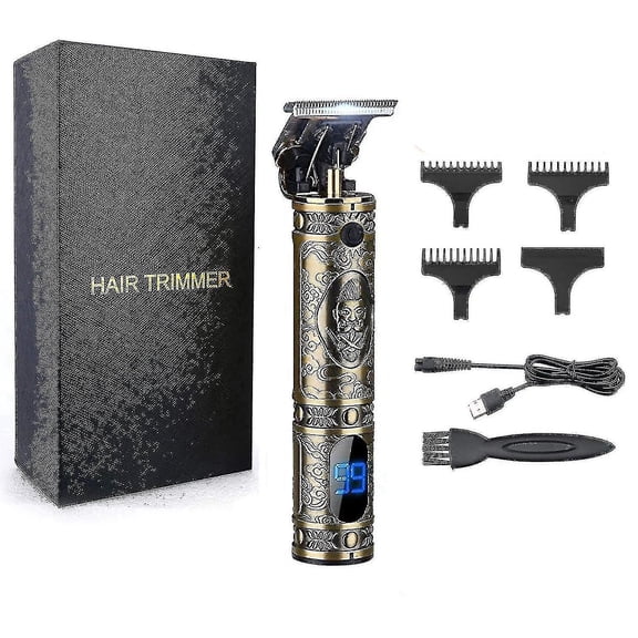Upgraded Hair Trimmer For Men, Zero Gapped Cordless Clippers For Hair