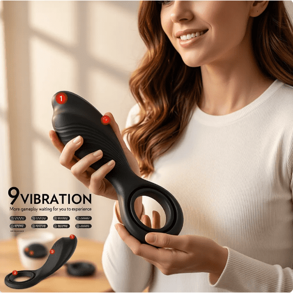 Upgraded Handheld Rose Wand Massager Vibration Mode Rechargeable Personal Massager - Cordless Massager Tool - Rechargeable Hand Massagers